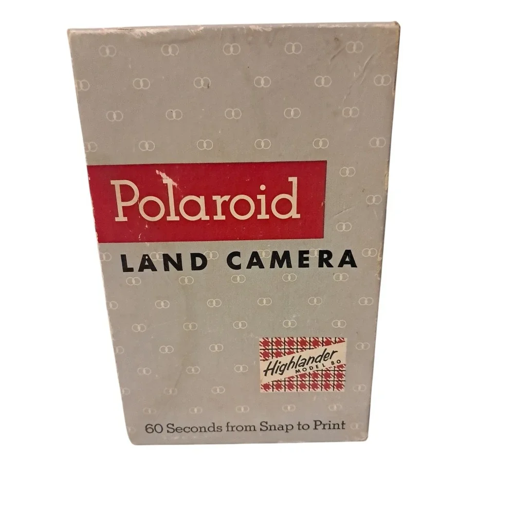 VTG Polaroid Land Camera Highlander Vintage Model 80 NOT TESTED